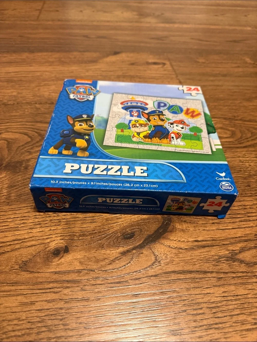 Paw Patrol Blue Box 24-Piece Kids Puzzle